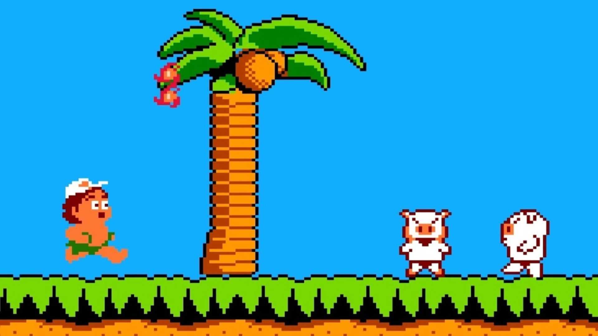 Adventure Island NES gameplay
