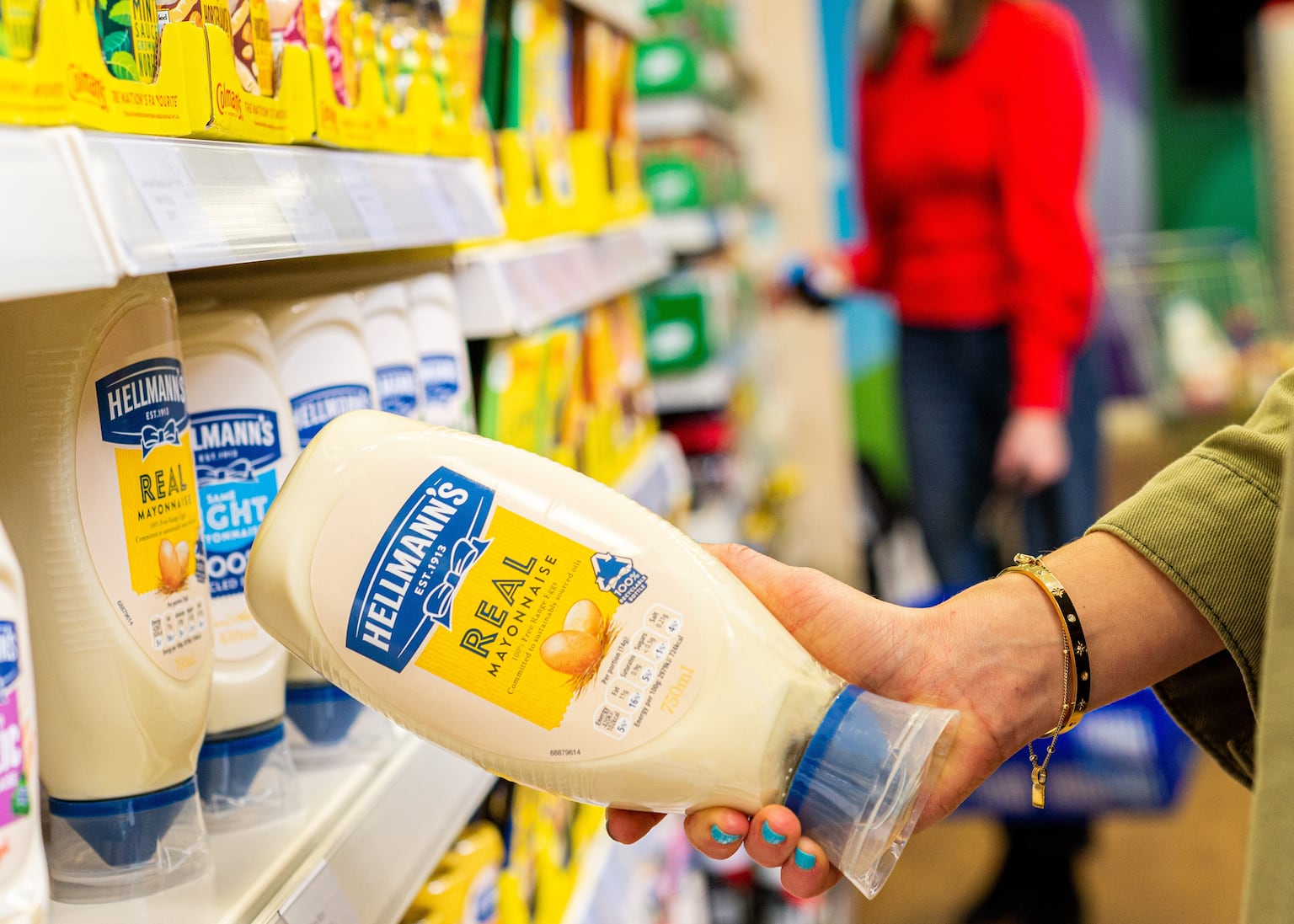 Unilever’s food division owns brands including Hellmann’s, Knorr and Pot Noodle