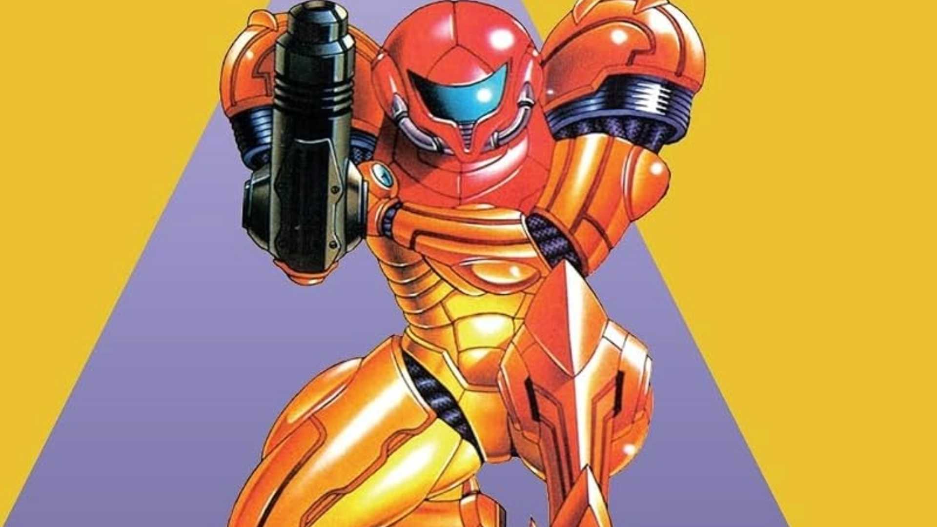 Metroid NES cover art