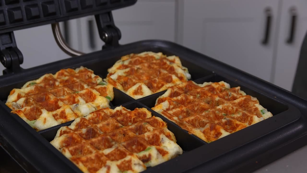The crispy mashed potato waffles you'll want every weekend