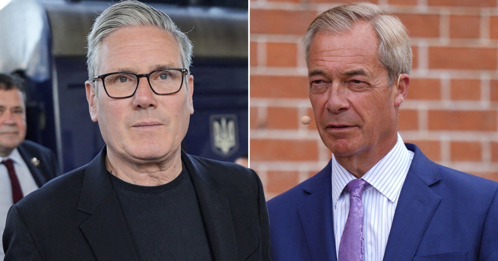 Nigel Farage is now even less popular than Starmer just before his resignation
