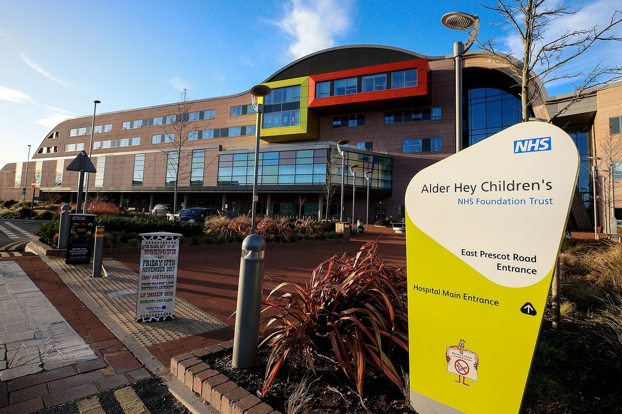 A general view of Alder Hey Children's Hospital in Liverpool.