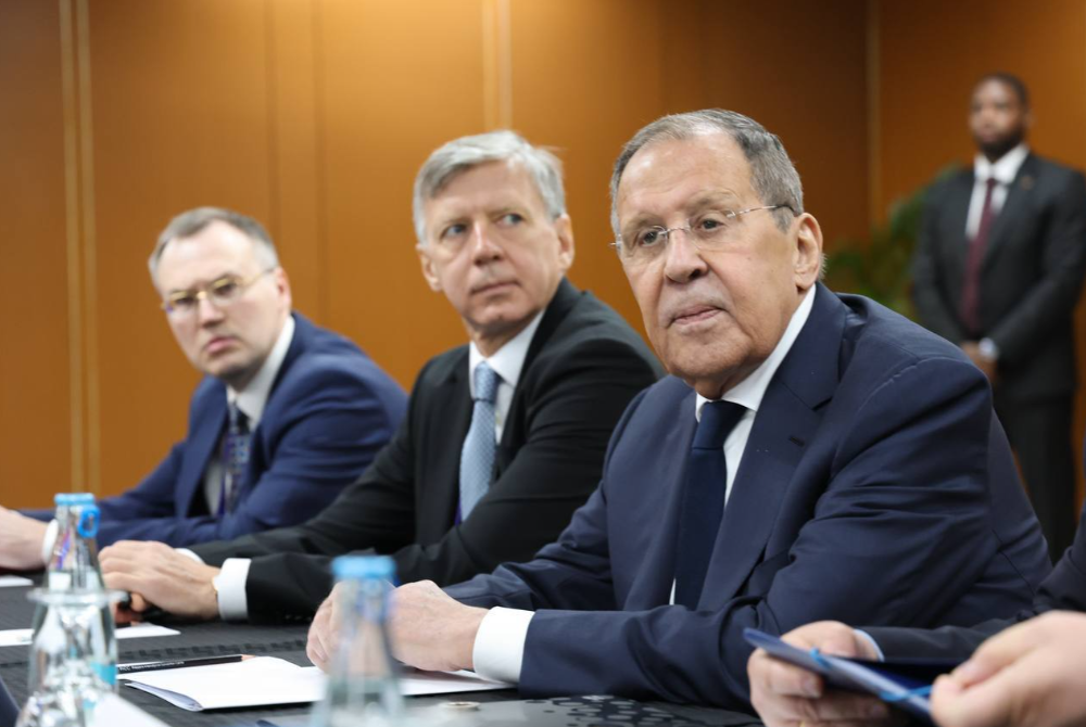 Russia's foreign minister urges Rubio to halt arms supplies to Ukraine