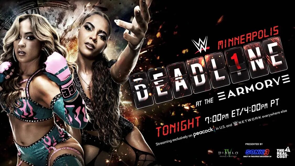 NXT Underground Match featuring Lola Vice and Jaide Parker. (Photo Credit: WWE)
