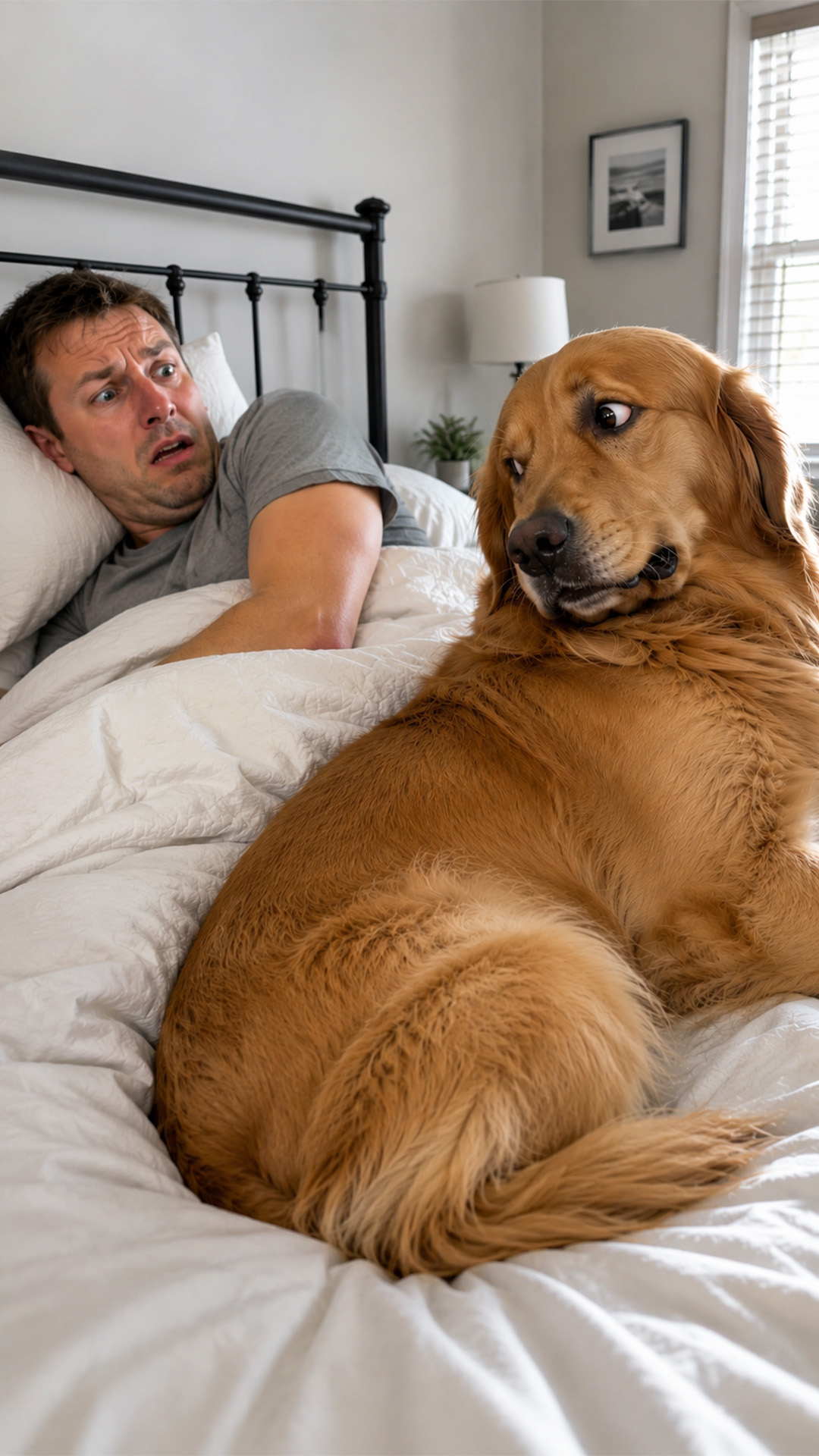 Dog fart prank goes too far