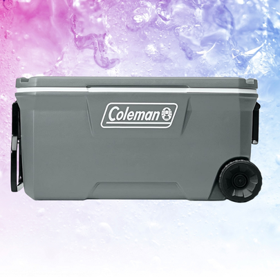 Coleman wheeled ice chest (100 quarts)