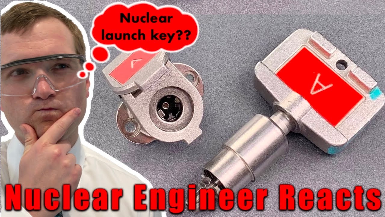 Nuclear engineer reacts to a lock that could trigger a nuclear launch