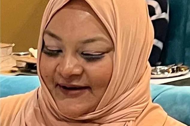 It was revealed today that the victims in the incident were British-Bangladeshi mother Shelina Rahman (pictured), a teacher in her 40s, and her 15-year-old daughter Sameeha