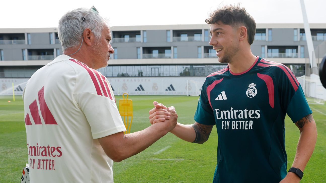 Fede Valverde eager to 'learn a great deal' under new Real Madrid coach Jose Mourinho
