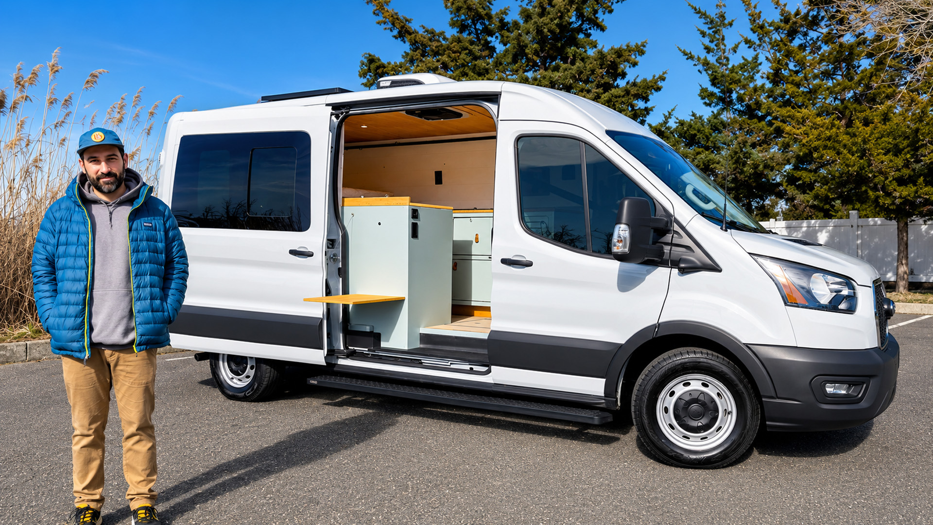 Can a cheap camper van still have luxury features?