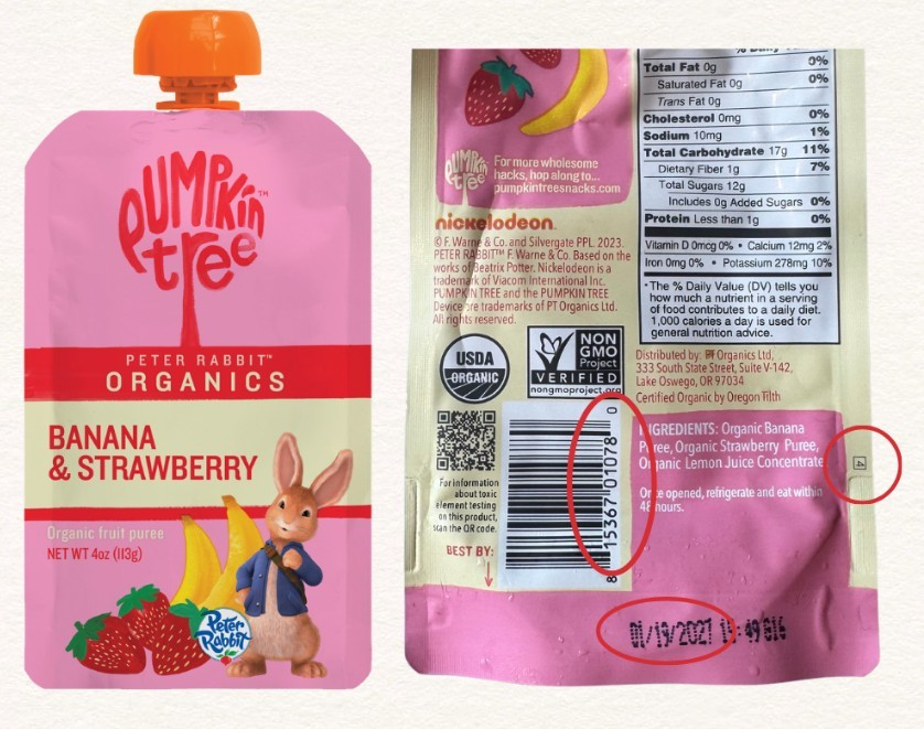 Fruit puree pouches recalled nationwide over plastic risk. Check if yours is affected