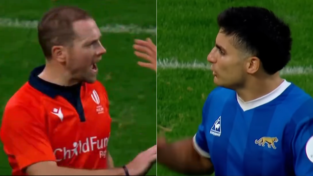 Argentina player faces 18-week ban after confronting referee following England loss