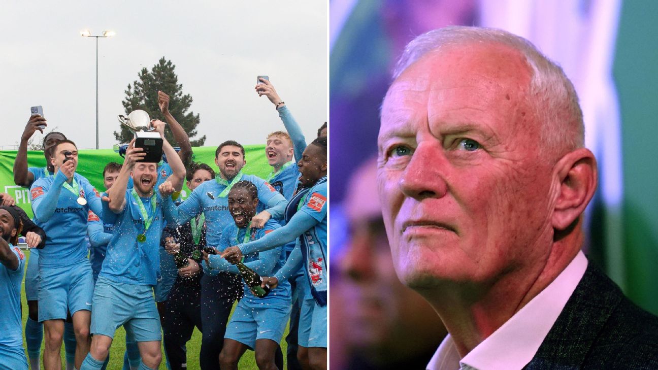 The next Wrexham? Barry Hearn, Matchroom eye success with Brentwood Town
