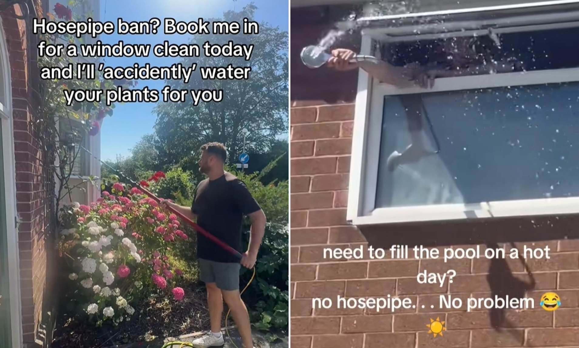 Savvy Britons reveal the creative ways they're bypassing hosepipe bans