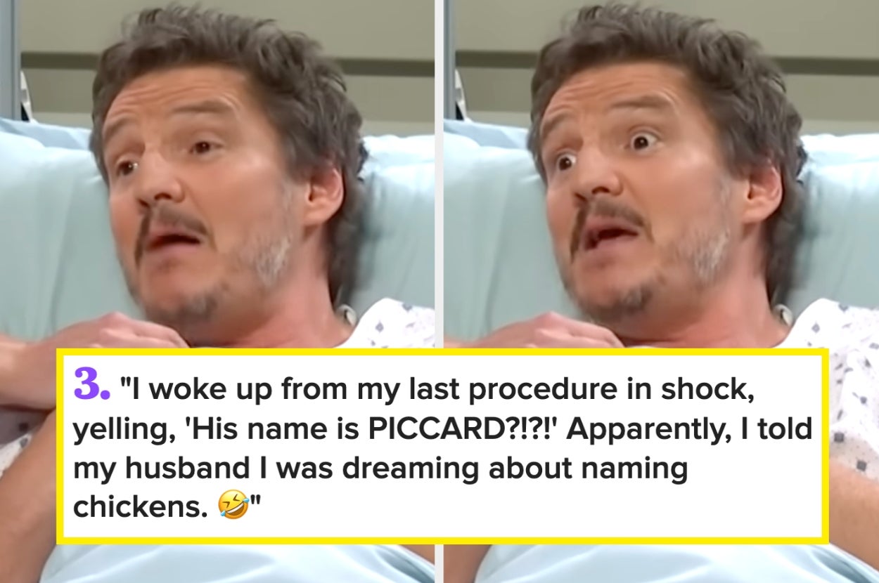 These post-anesthesia patient confessions are absolutely hilarious