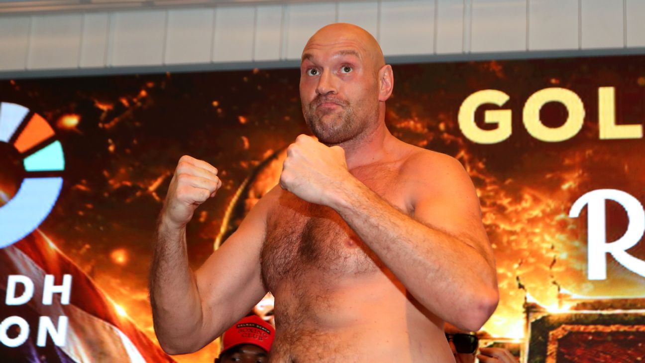 Tyson Fury 26 pounds lighter than Mariusz Wach: 'I'm Mr Slim now'
