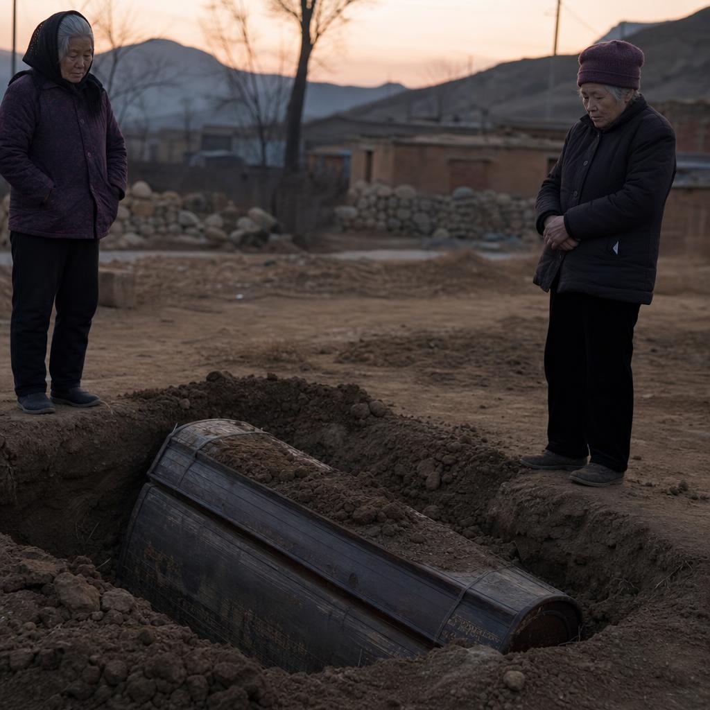 “징역 6개월 피하려고?” 죽은 척 관 묻고 할머니…