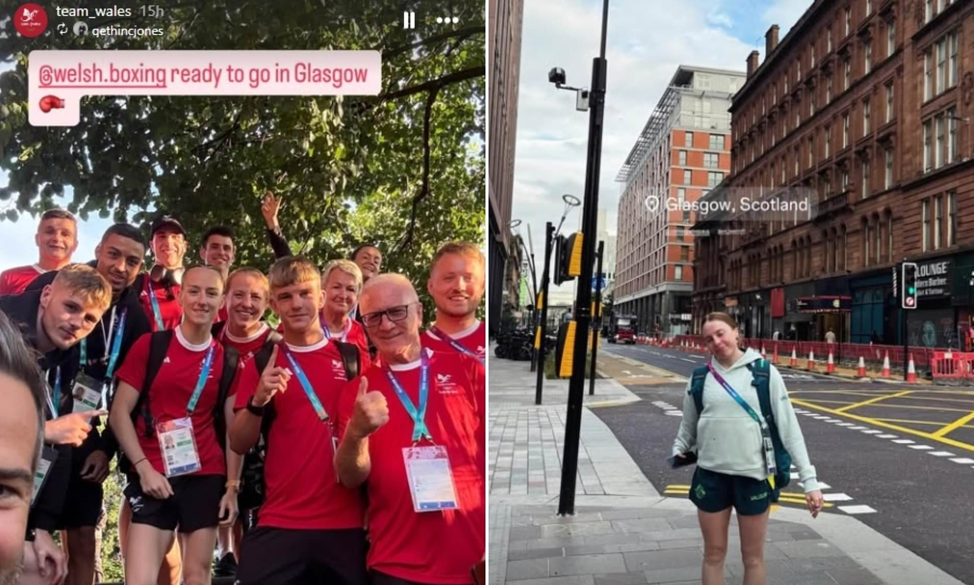 Teams from across the globe take to streets of Glasgow ahead of the 2026 Commonwealth Games