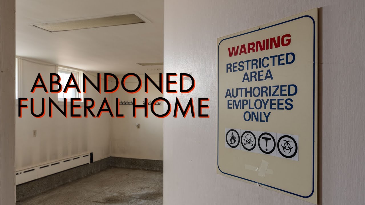 Exploring an abandoned former funeral home