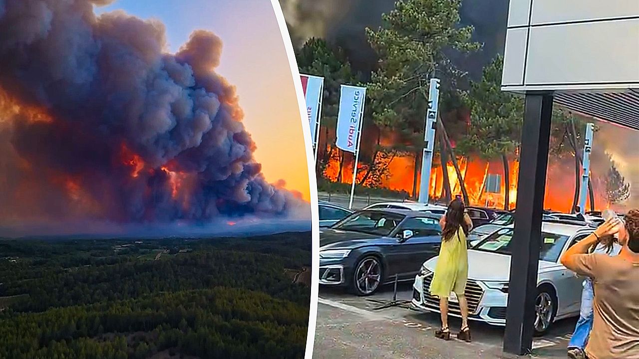 12,000 evacuated as wildfire rages near Bordeaux