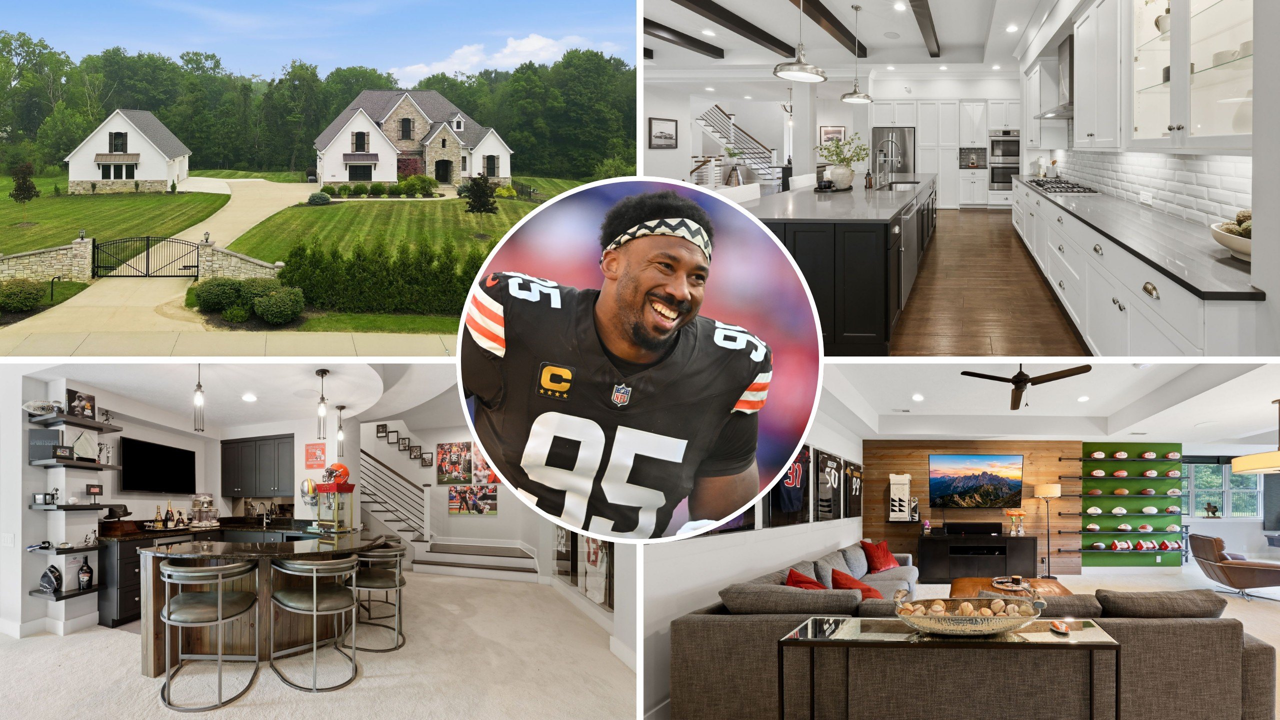 EXCLUSIVE: Myles Garrett Lists Cleveland Home for $2.1 Million—Weeks After ‘Seismic’ Trade to Los Angeles Rams
