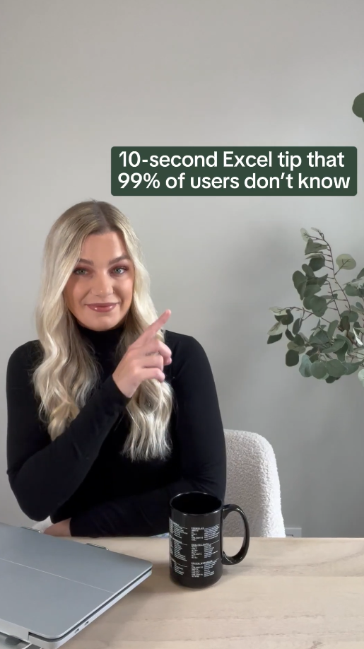 Making routine Excel tasks quicker with shortcuts