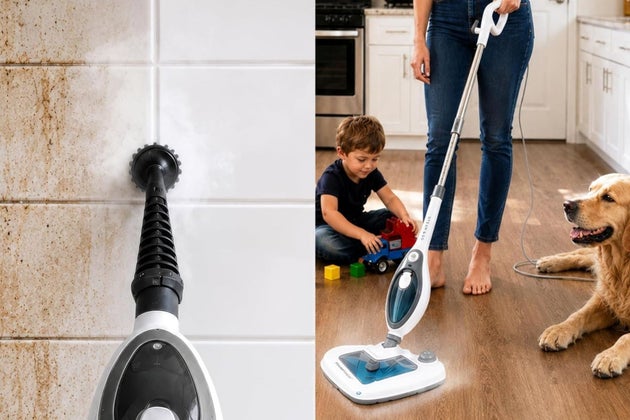 This under-$100 steam mop can tackle so many nooks and crannies