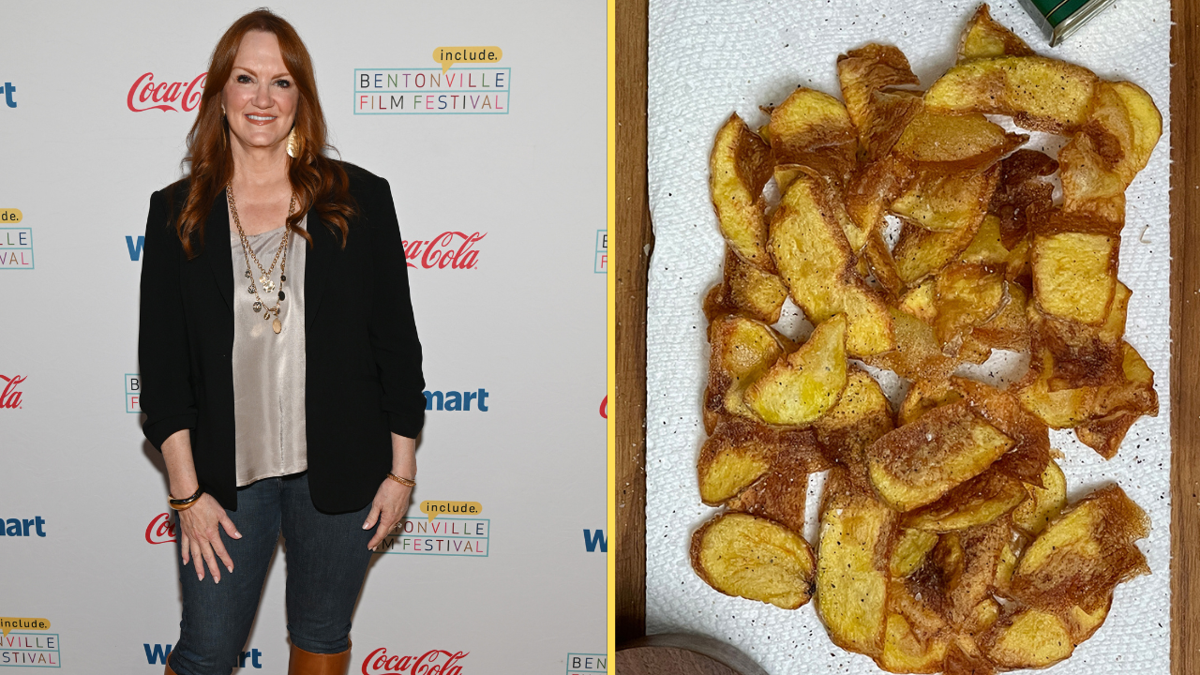 Ree Drummond's homemade black pepper potato chips are easy to make and full of flavor
