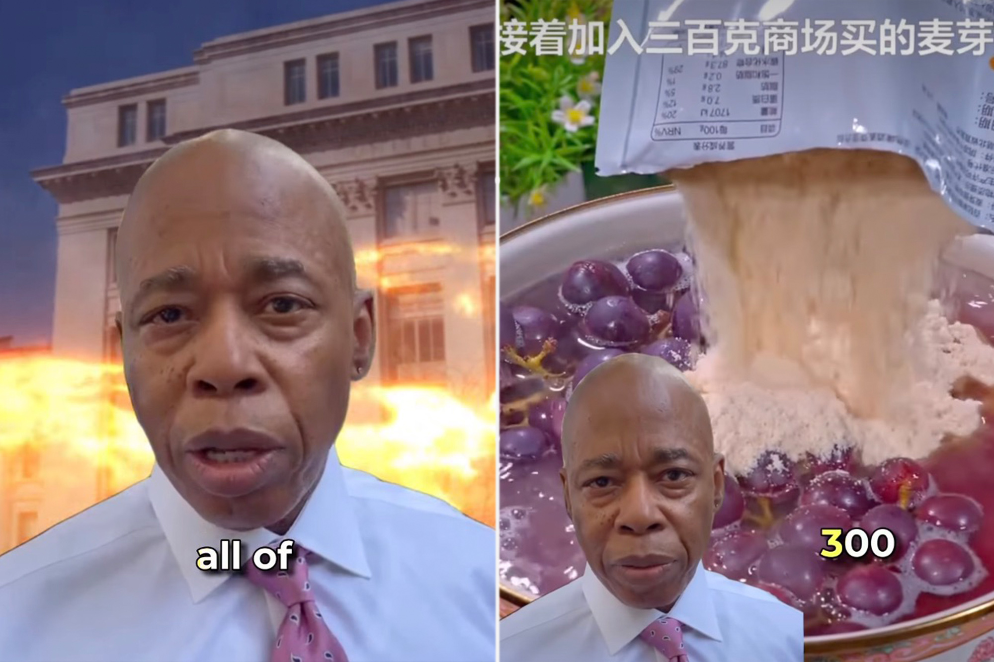Ex-NYC mayor Eric Adams targeted in bonkers Chinese AI videos with fake voiceover claiming 'I am Jesus Christ'