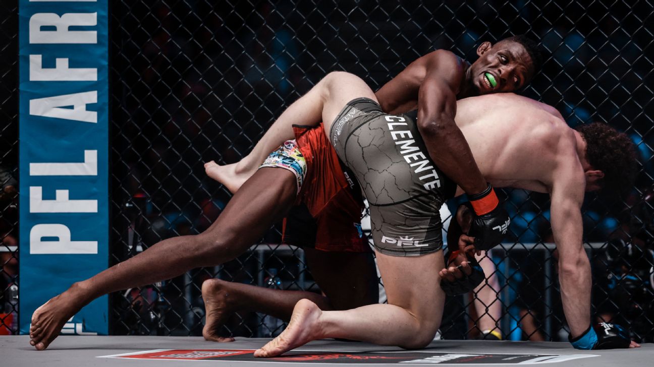 'The king is here' - South Africa's Nkosi Ndebele begins road to PFL world bantamweight title in Washington DC