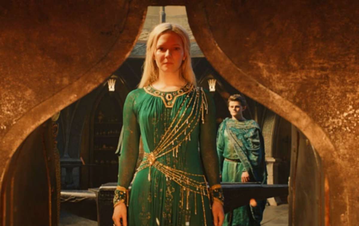 Galadriel faces renewed temptations from Sauron in The Rings of Power Season 2 (@primevideo)