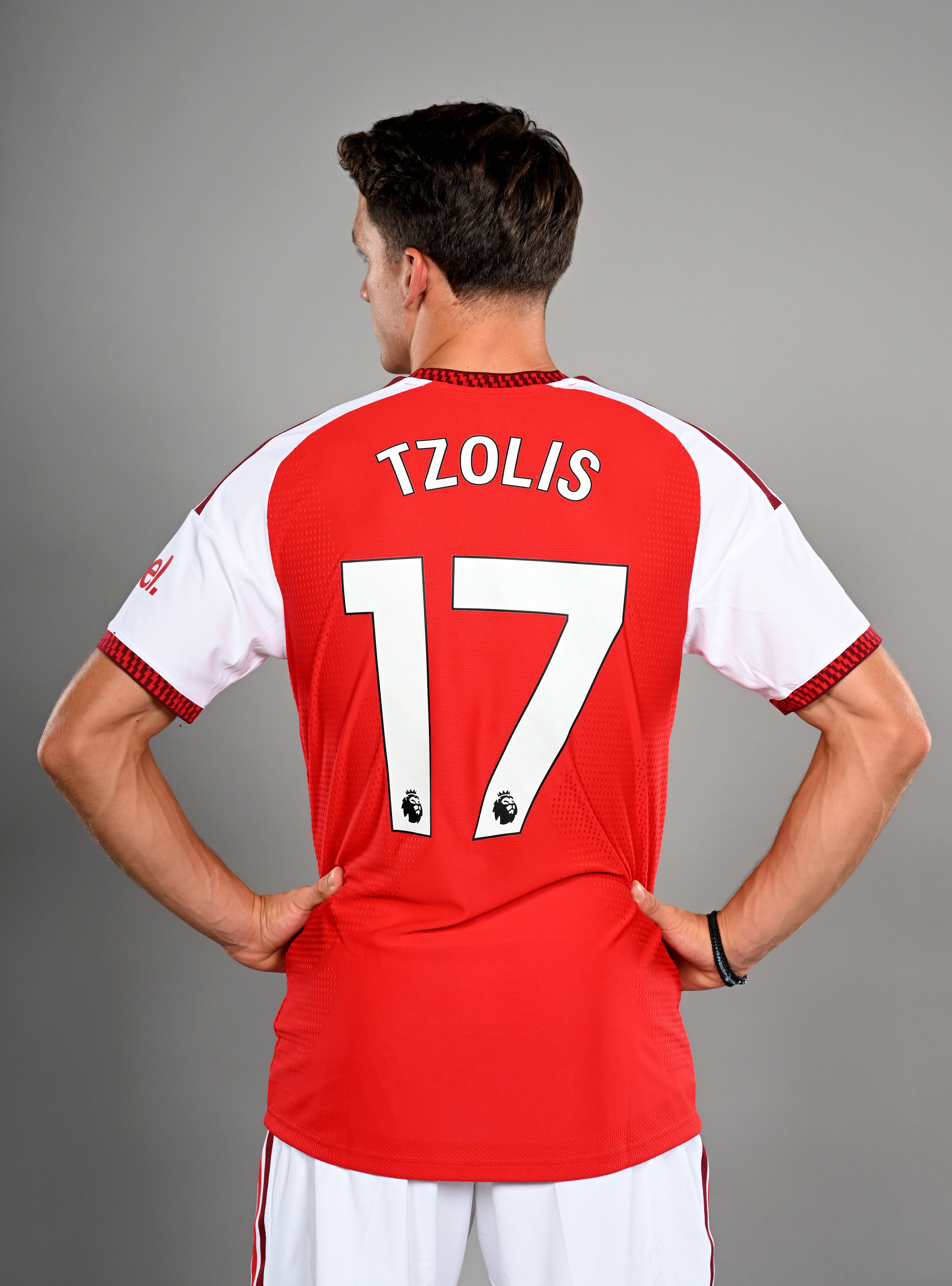 Arsenal have unveiled Christos Tzolis (Getty)