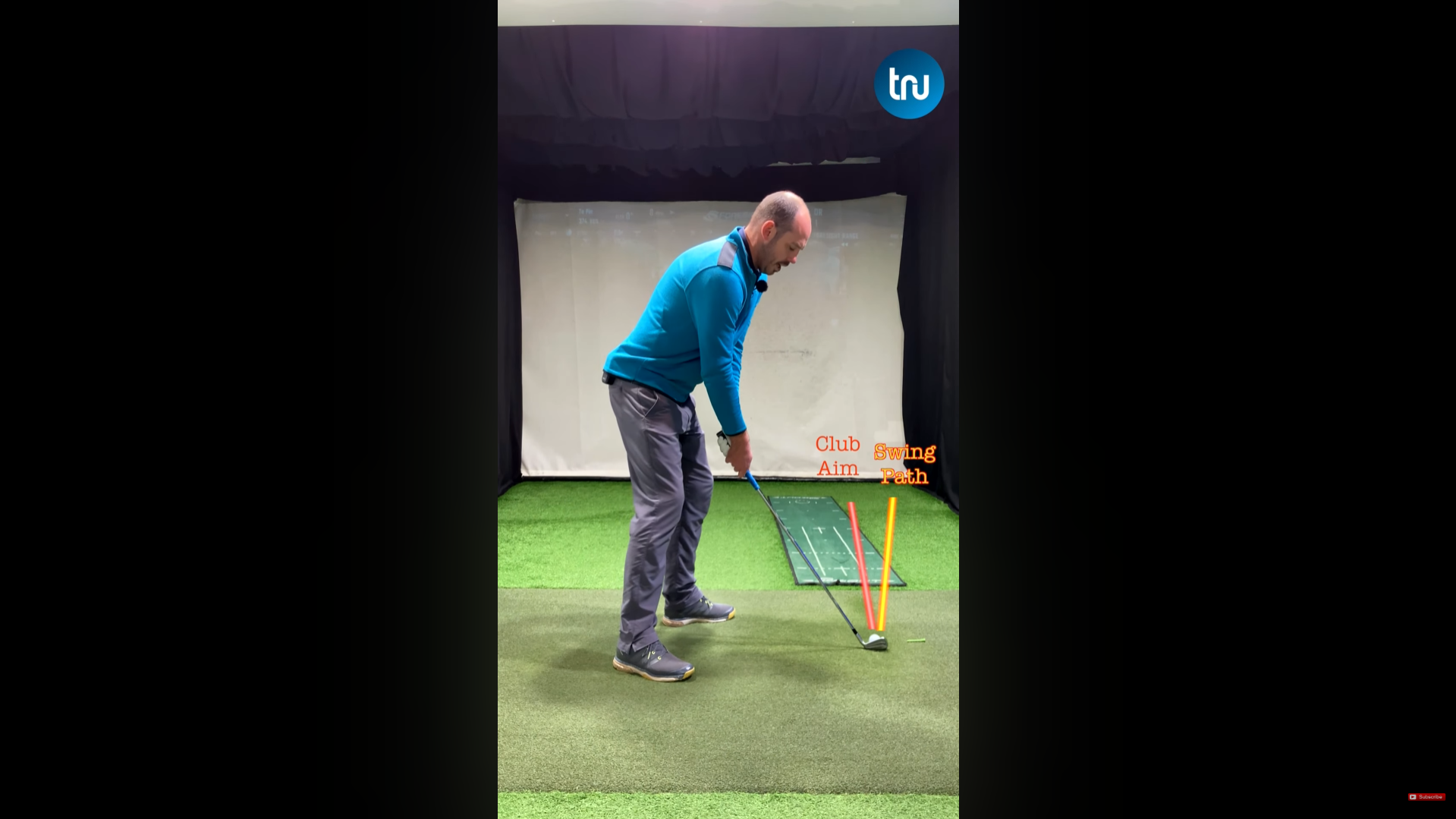 PERFECT DRAW Golf Shot in less than a MINUTE - Like a Tiger Woods