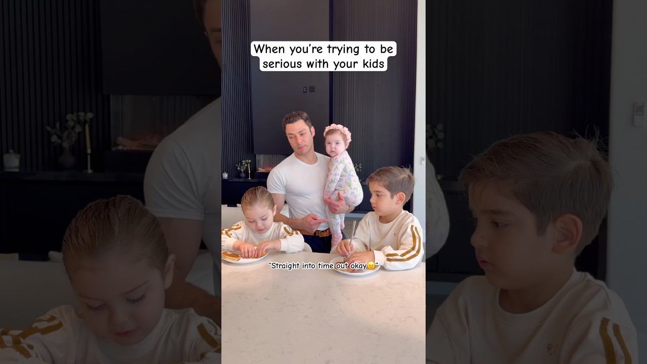 Dad gives hilarious timeout warning to the kids