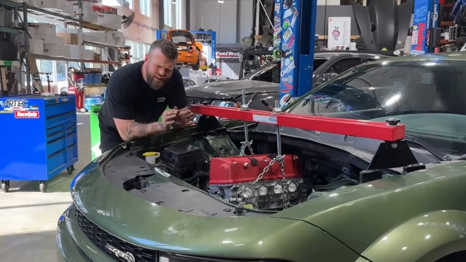Can a Honda swapped Hellcat really work?