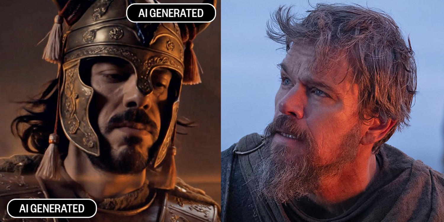 Odysseus in the AI-generated film