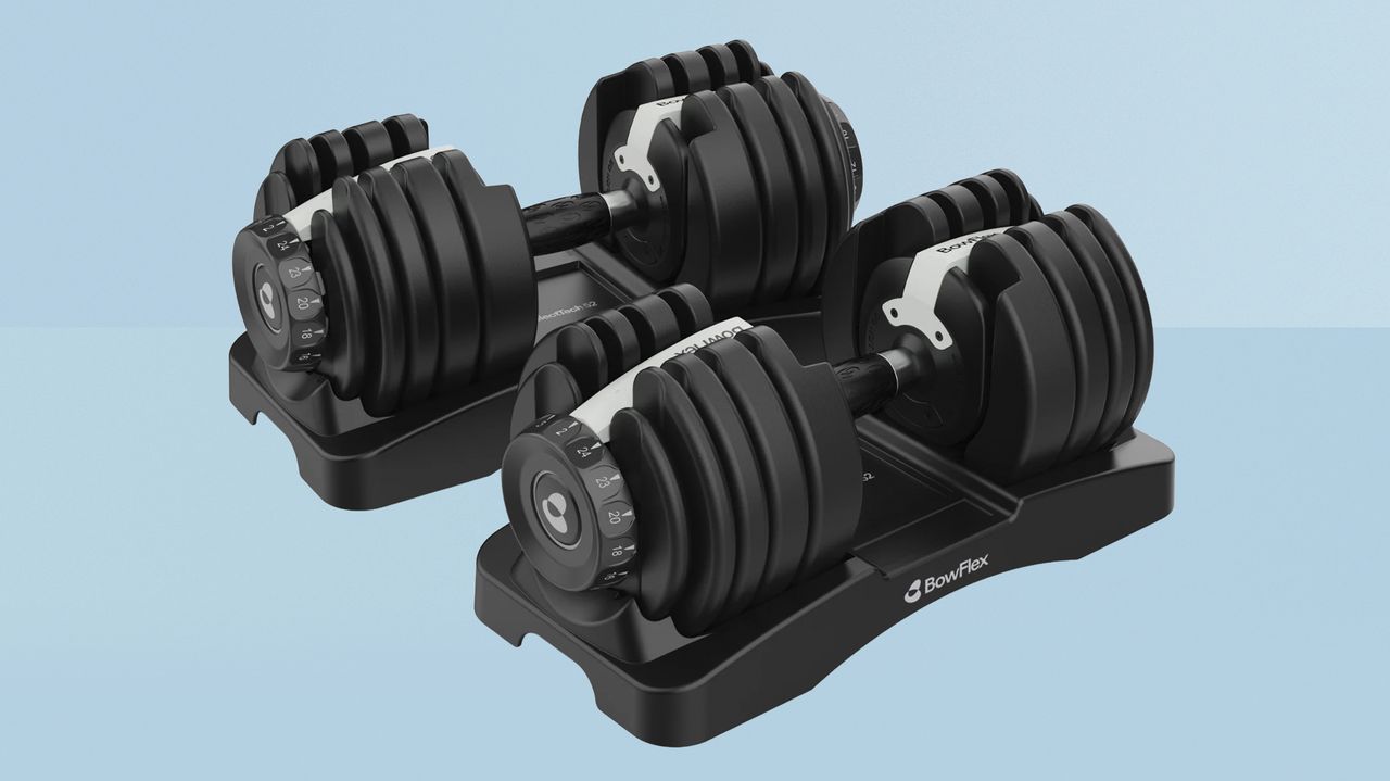 BowFlex's legendary SelectTech adjustable dumbbells just got their biggest update in years