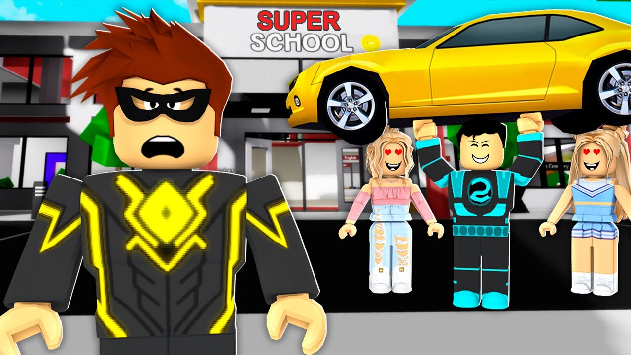 I survived my first day of super school in Roblox