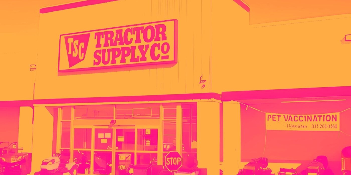 Tractor Supply (NASDAQ:TSCO) misses Q2 CY2026 sales expectations