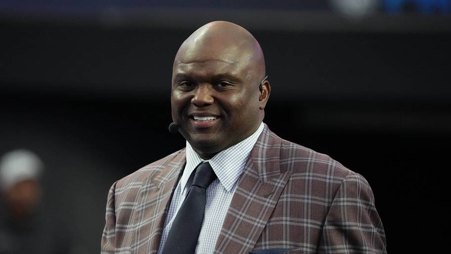 ESPN analyst Booger McFarland during the Pro Bowl Games at Allegiant Stadium.