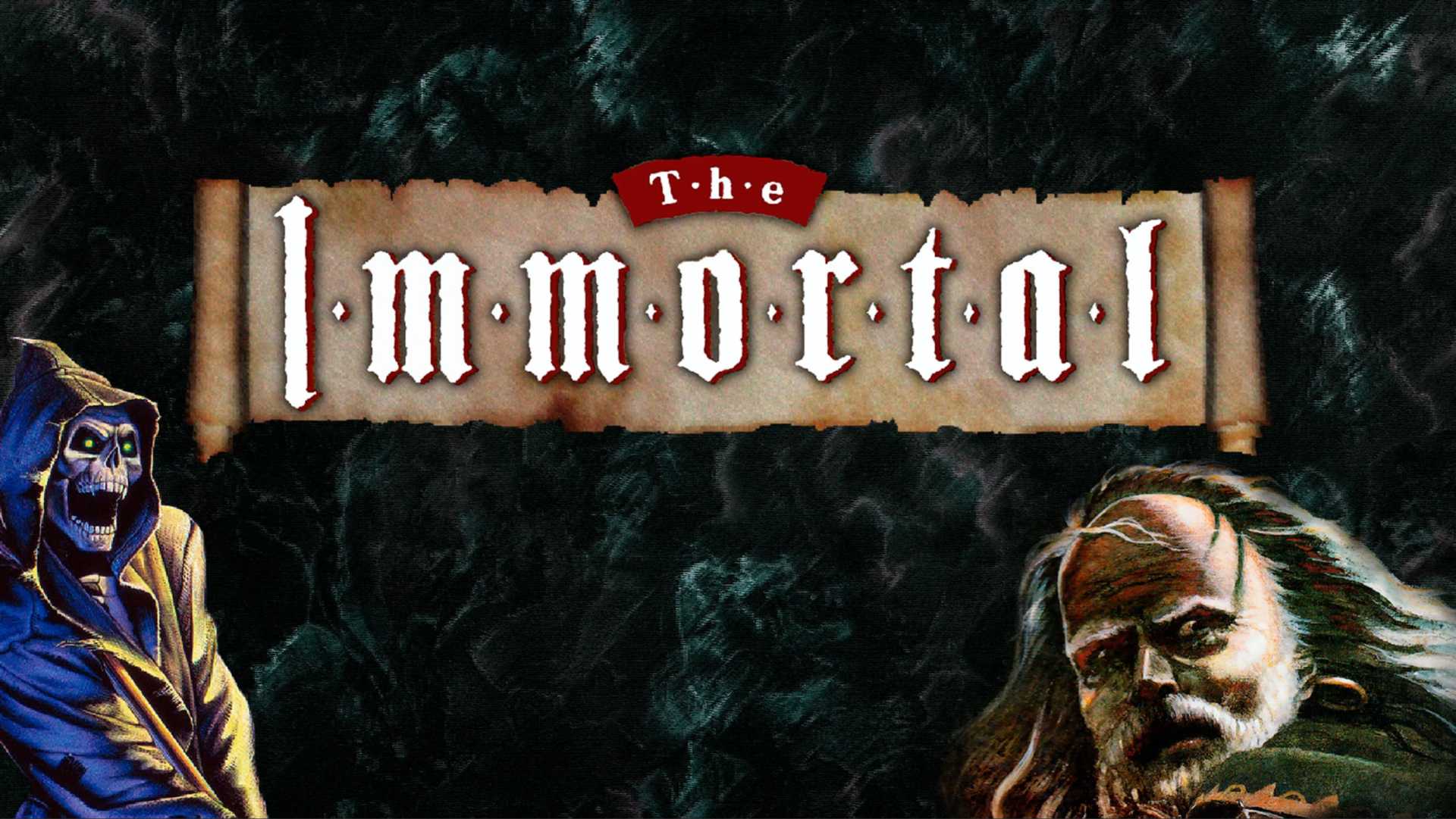 The Immortal NES title screen