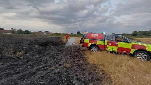 BBQ warning after three grass fires in one day