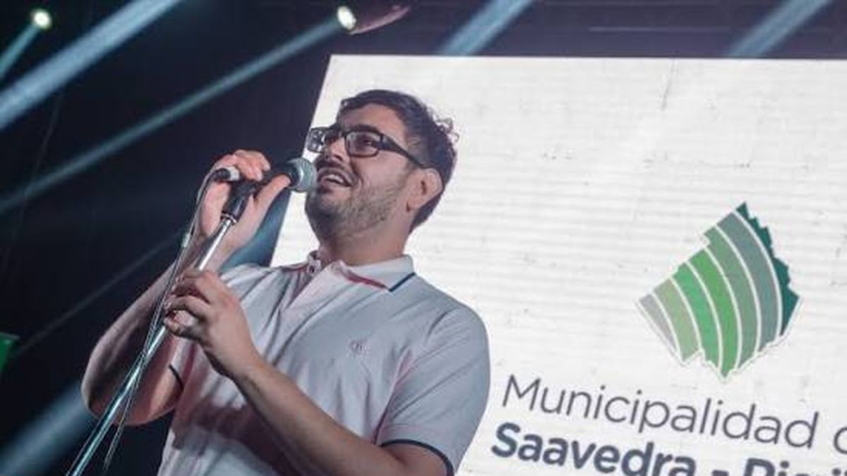 El intendente del partido bonaerense de Saavedra, Matías Nebot,
