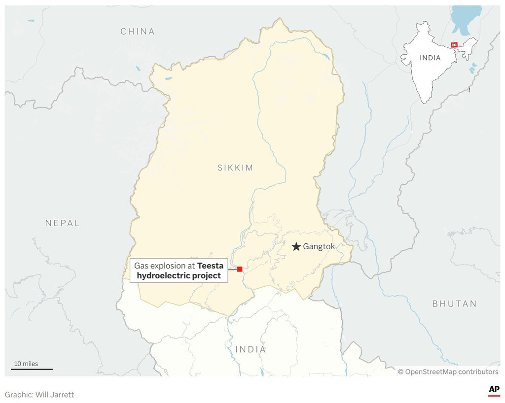 India-Tunnel-Disaster-Map