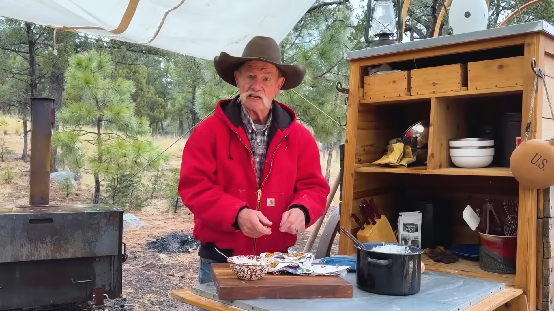 A cowboy recalled serving chicken and dumplings to ranch workers who ...