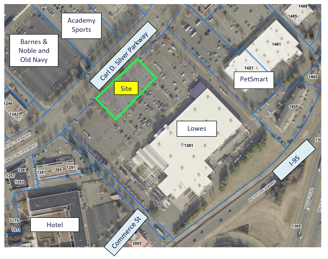 Plans for the 7 Brew Coffee Central Park location include a 510-square-foot drive-thru coffee building, a 277-square-foot cooler building and related site improvements. (Fredericksburg City)