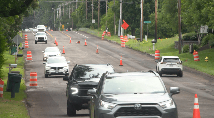 New Bay Road project will convert four lanes to three with a 'road diet'