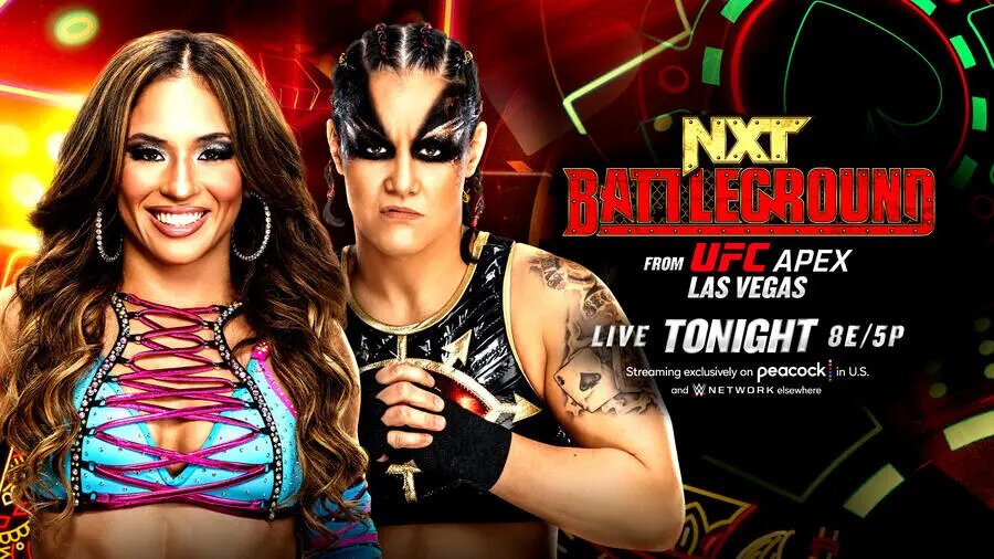 NXT Underground Match featuring Lola Vice and Shayna Baszler. (Photo Credit: WWE)