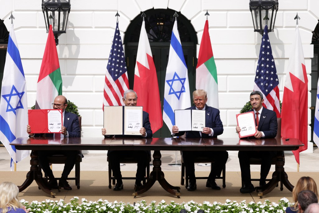 Trump says Saudi Arabia nuclear deal ‘totally subject’ to Riyadh joining Abraham Accords, normalizing Israel ties