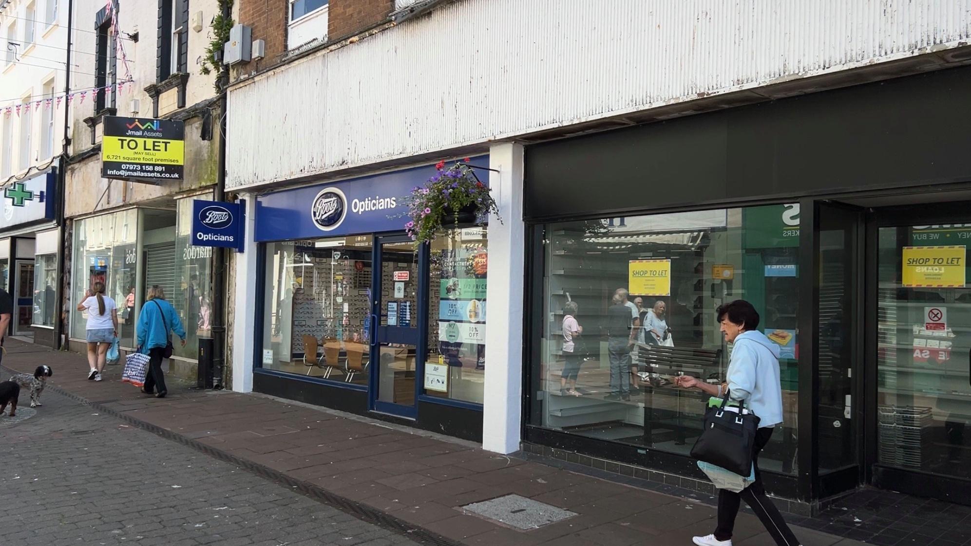 Williamson said King Street in Whitehaven had been "left to rack and ruin"